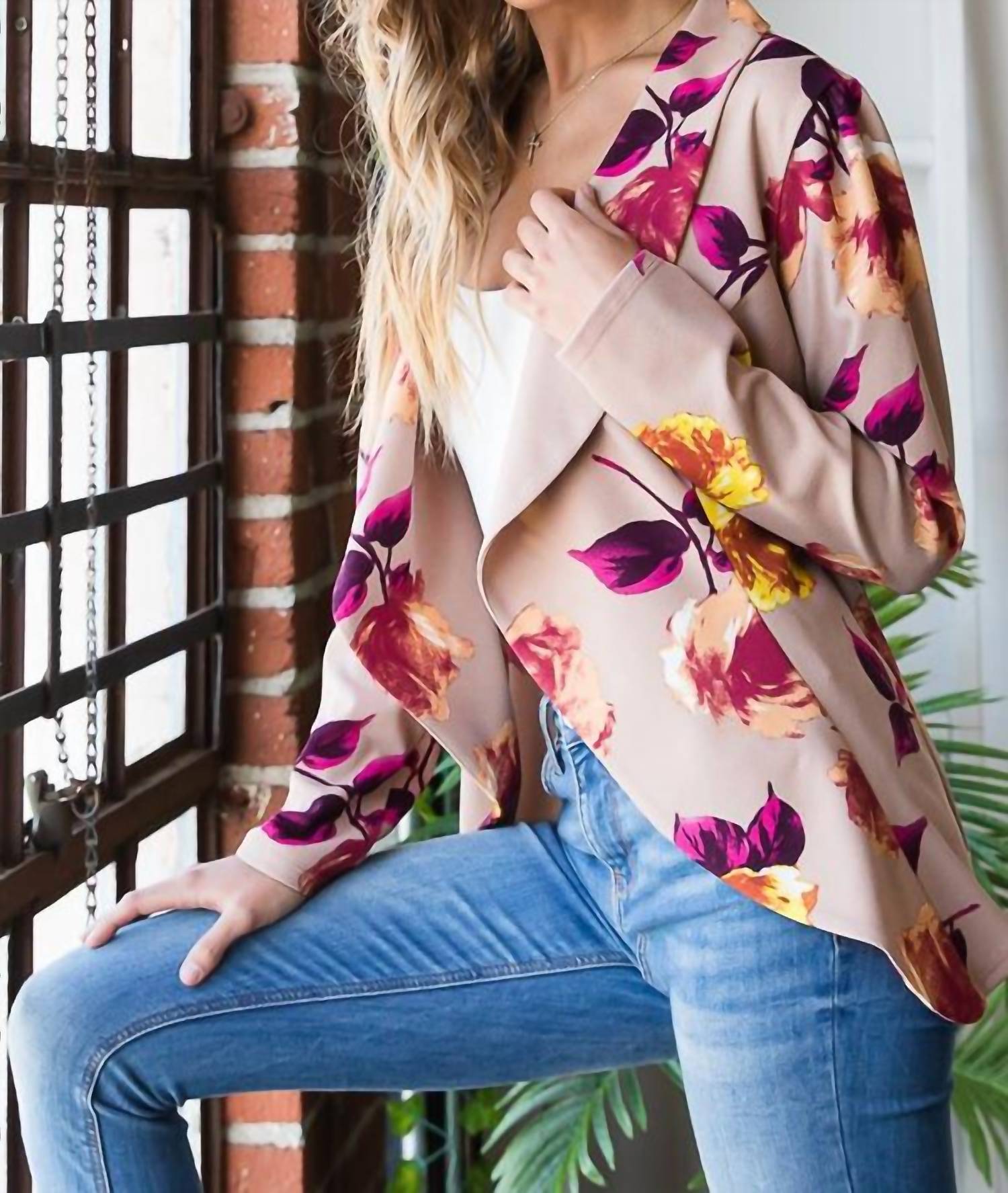 Heimish Usa - Stretchy Figure Flattering Blazer
