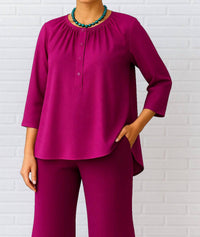 Diva Usa - Button Up Knit Top