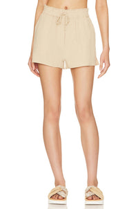 STEVE MADDEN Georgie Short in khaki - women's shorts