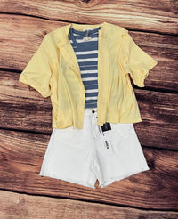 Sewn And Seen - Oversized Button Front Top
