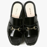 All Black - Women's Link Flatform Sandal