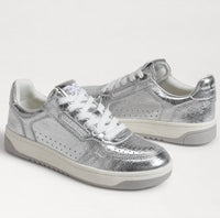 Sam Edelman - Women's Harper Shearling Lace Up Flat Fashion Low Top Sneakers