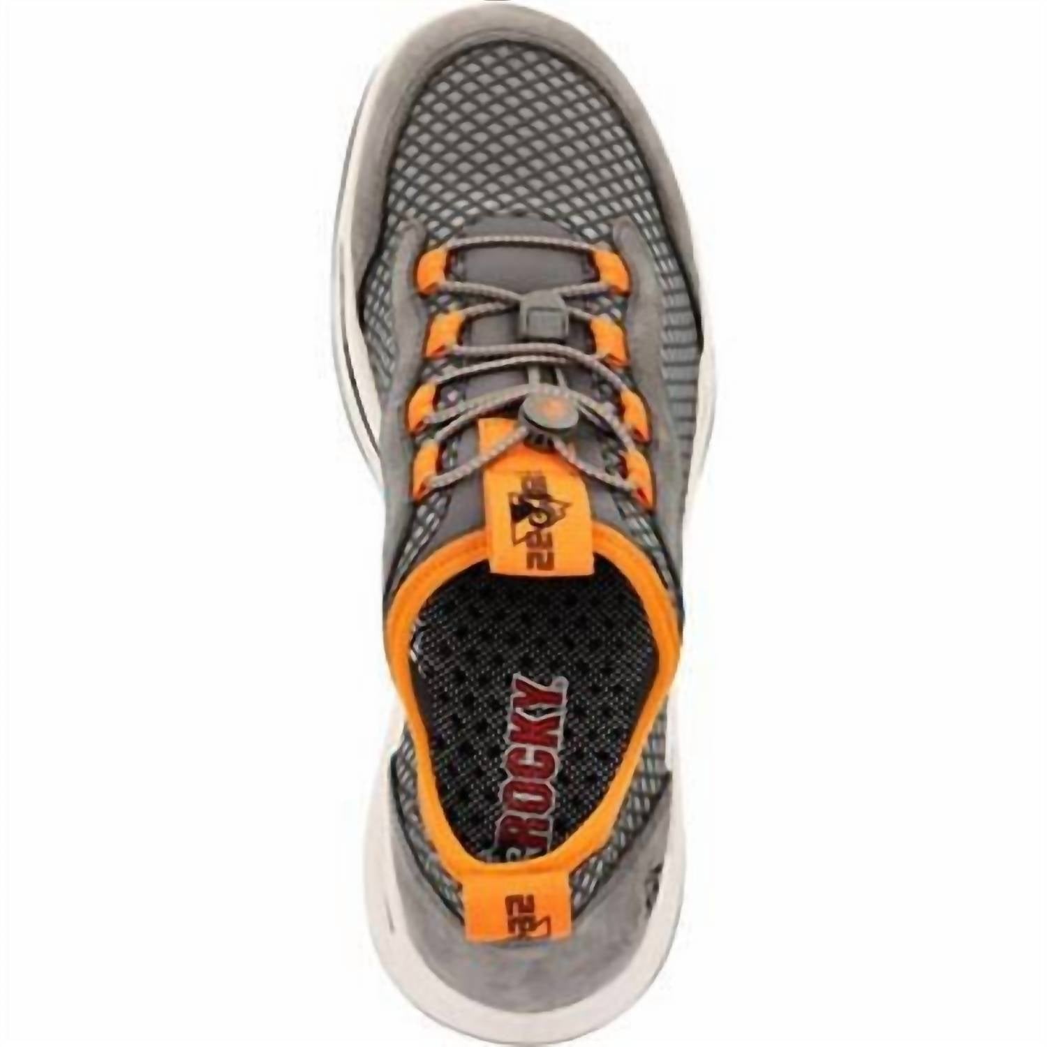 Rocky Men's Nowake Outdoor Shoe in grey - men's sneaker - detail view
