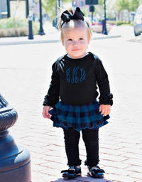 Rufflebutts - BABY GIRLS PLAID DIAPER COVER