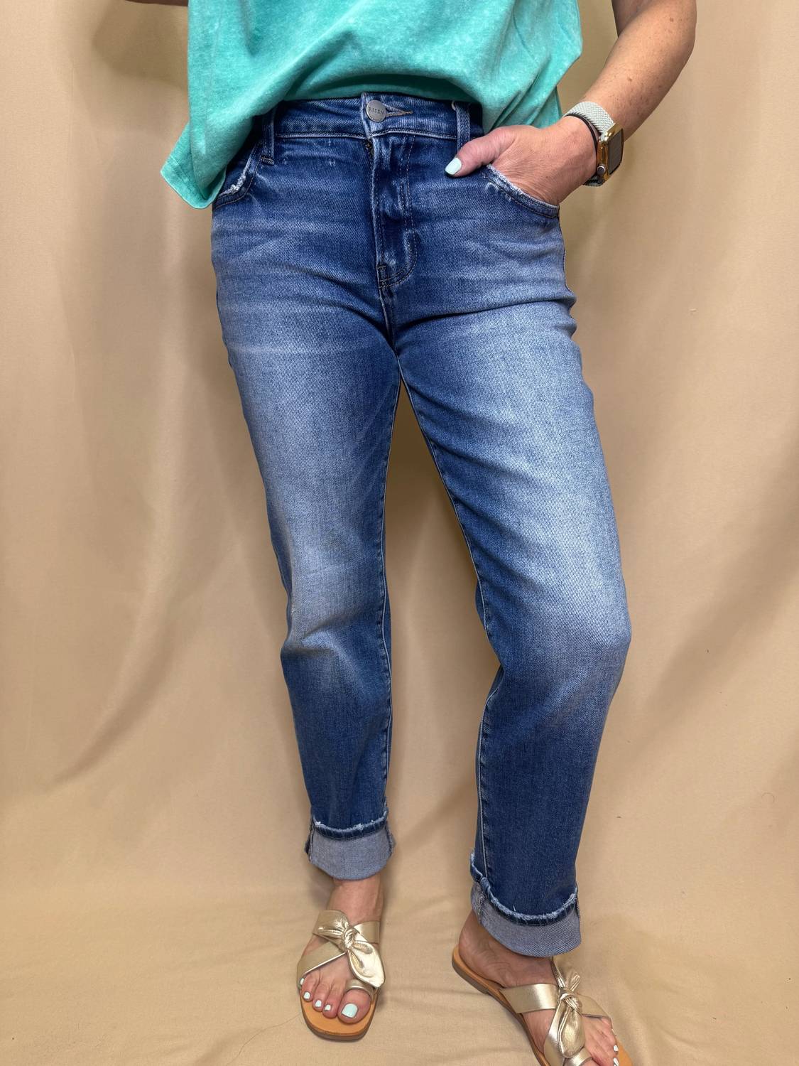 Risen - Ankle Tapered Jeans