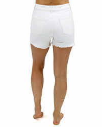 Grace And Lace - Casual Colored Denim Shorts