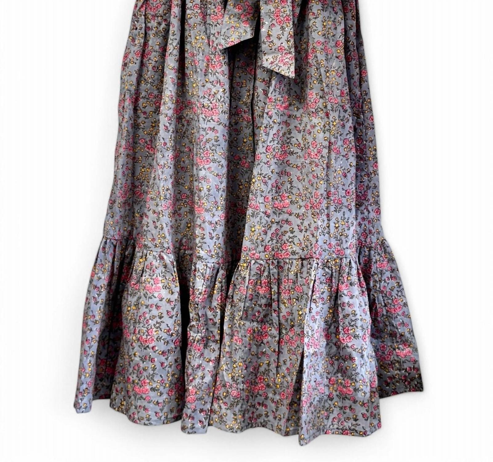 Little Paisley People - Girl's Maxi Skirt And Top Set