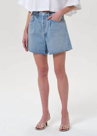 Agolde - Rhoda Pleated A-line Short