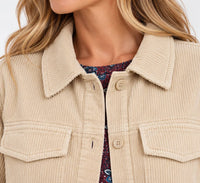 Btx - Velvet Cotton Stretch Layering Jacket