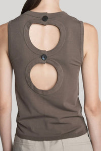 Maria Mcmanus - Double Keyhole Top