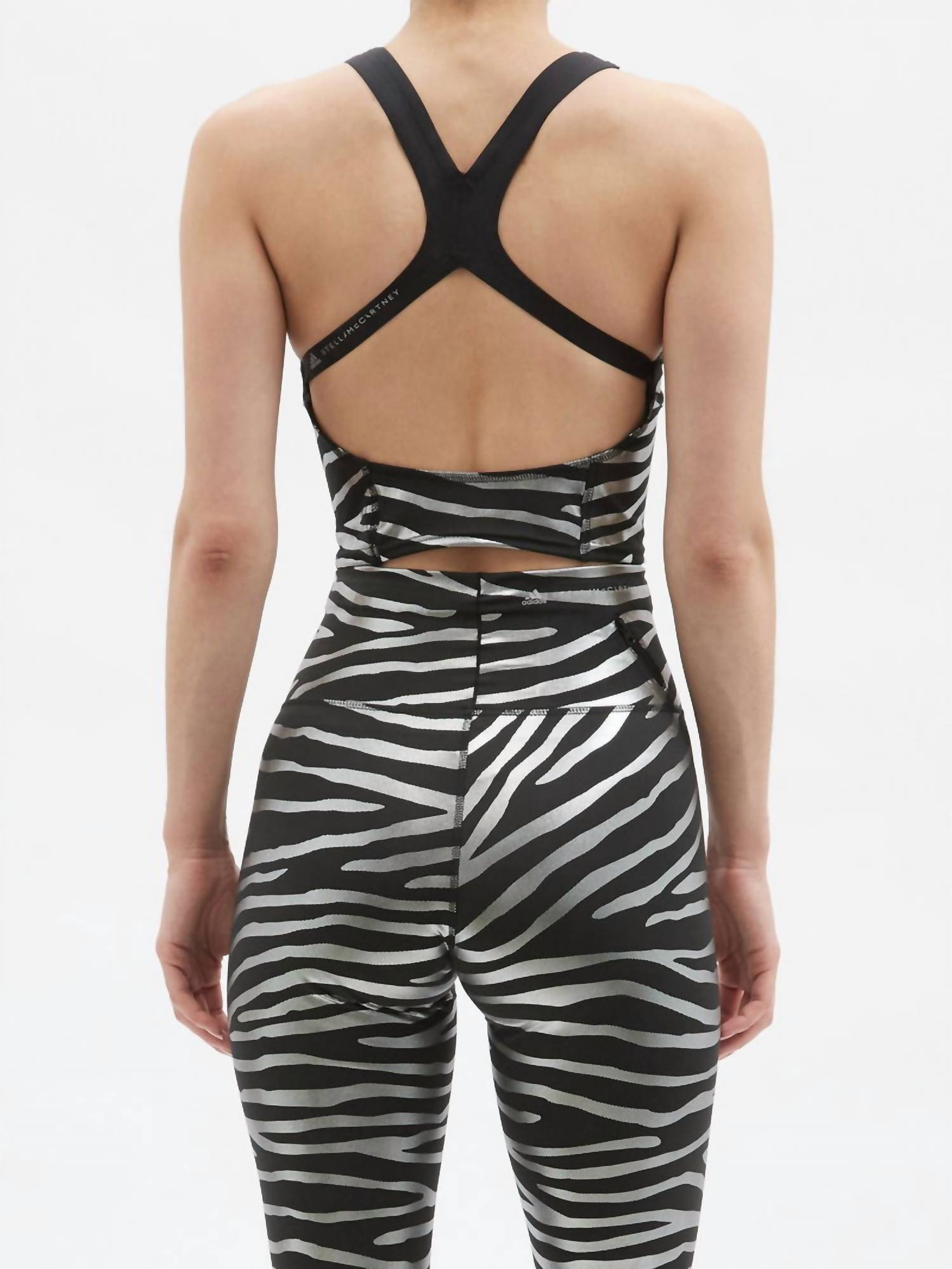Adidas By Stella Mccartney - Print Cropped Tank Top