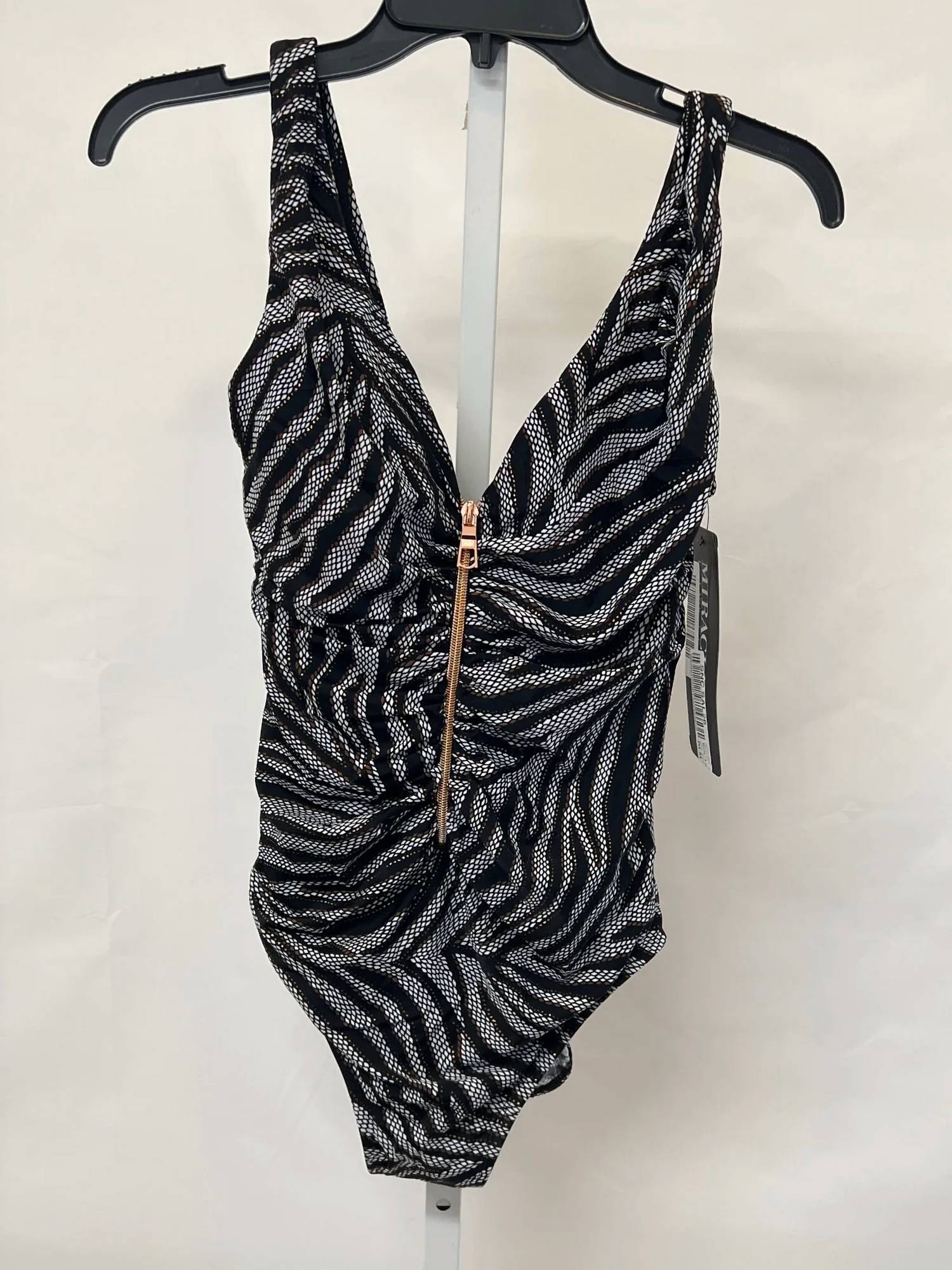 Miraclesuit - Zip Front One Piece Swimsuit
