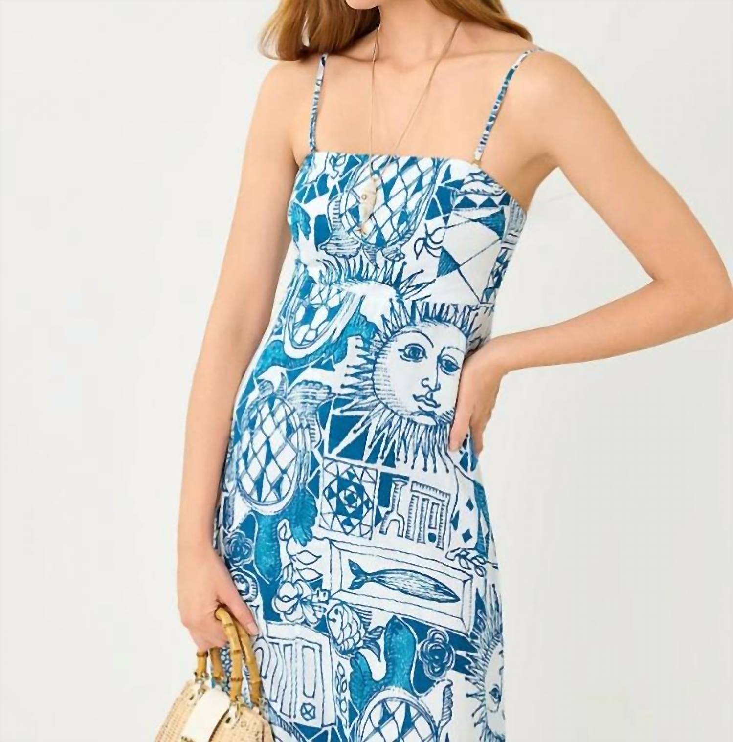 Lilly Pulitzer - JORGIAN LINEN MIDI DRESS