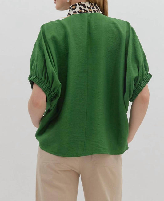 Entro - Dolman Sleeve Pullover Top