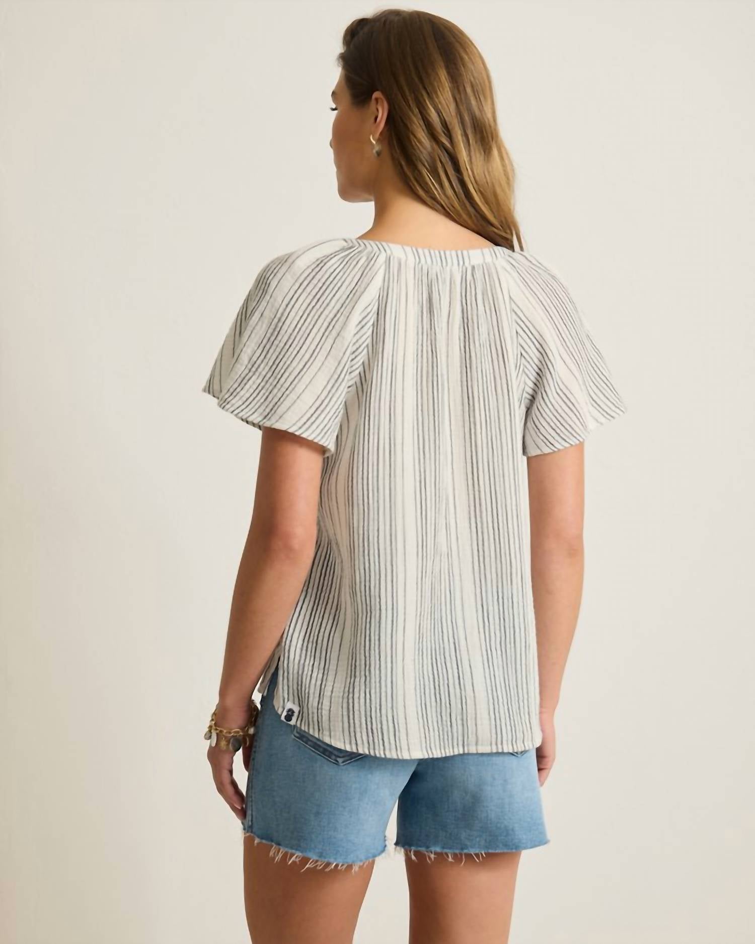 Tommy Bahama - Luminous Tide Flutter Sleeve Top
