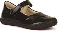 Froddo Girl's Mia Mary Jane Shoes in black patent - kids' shoe