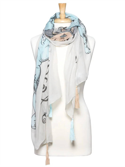 Laura Janelle - MOON & BACK MANTRA SCARF