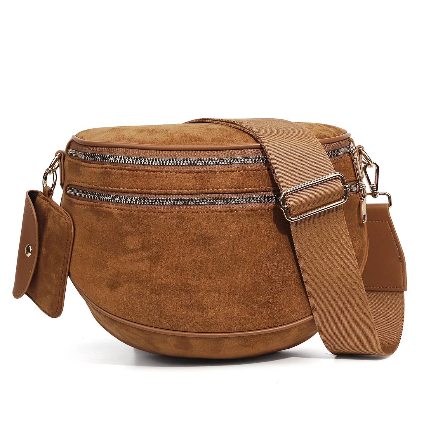 Julia Rose - Women's Brenda Suede Sling Bag