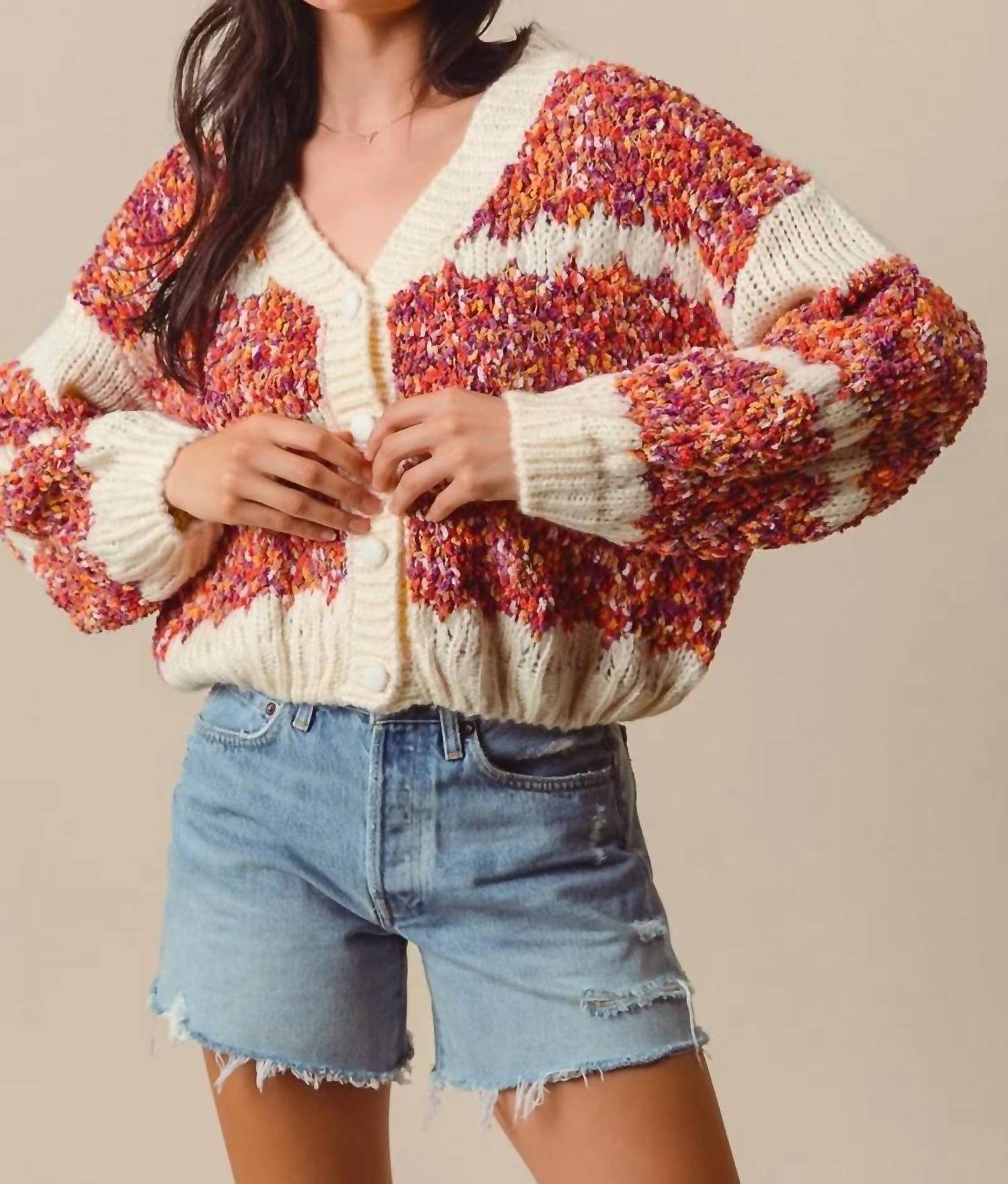 So Me - Gracie Button Down Cardigan