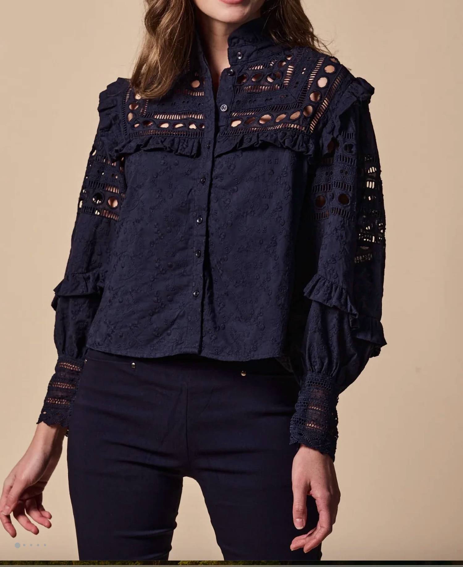 The Shirt - Danielle Textured Shirt