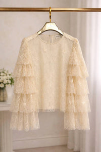 Choklate Paris - Women's Lace Layering Blouse