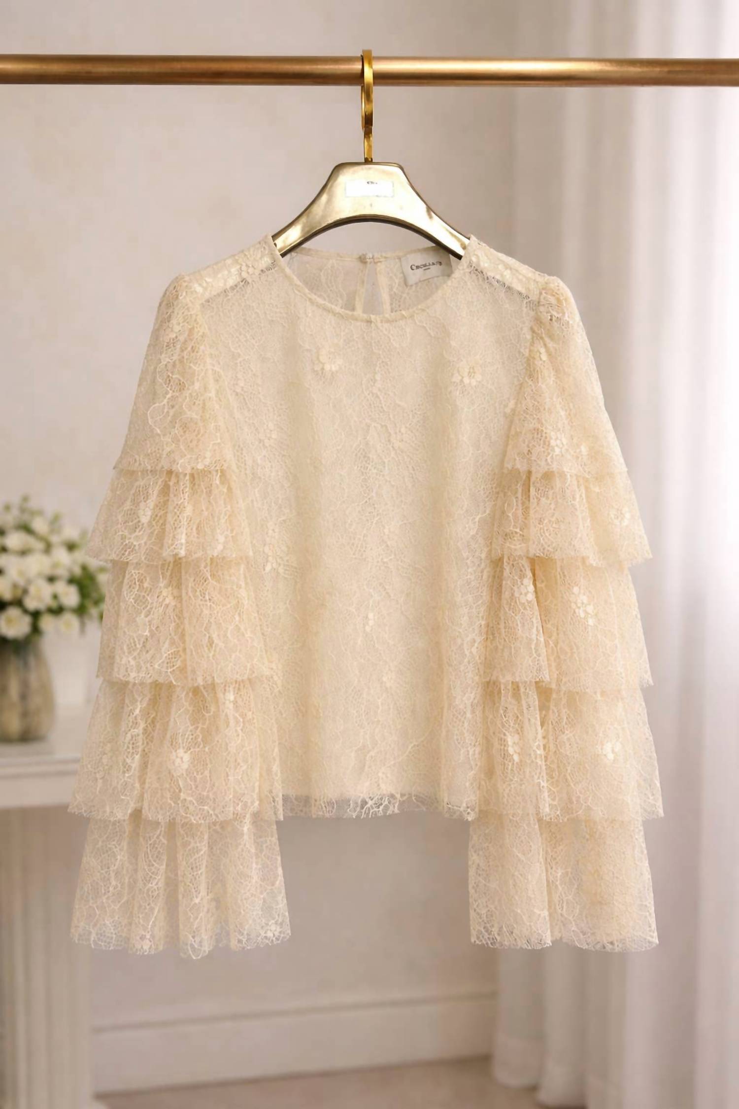 Choklate Paris - Women's Lace Layering Blouse