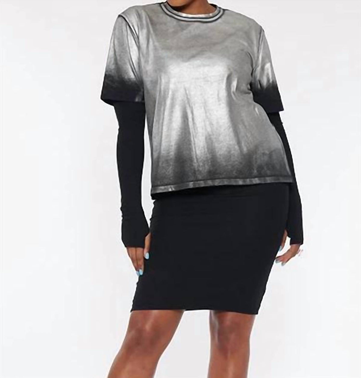 Circular Path - Doubled Layer Dress