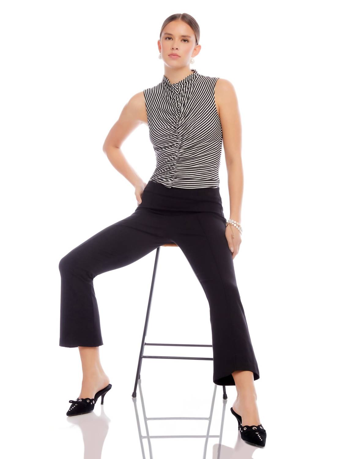 Fifteen Twenty - Sigourney Pintuck Pants