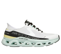 Skechers Women's Glide-step Atlus Sneakers in white multi - women's sneaker