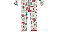 Kickee - Kids' Print Convertible Sleeper with Zipper