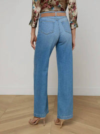 L'Agence - Scottie High Rise Wide Leg Jean