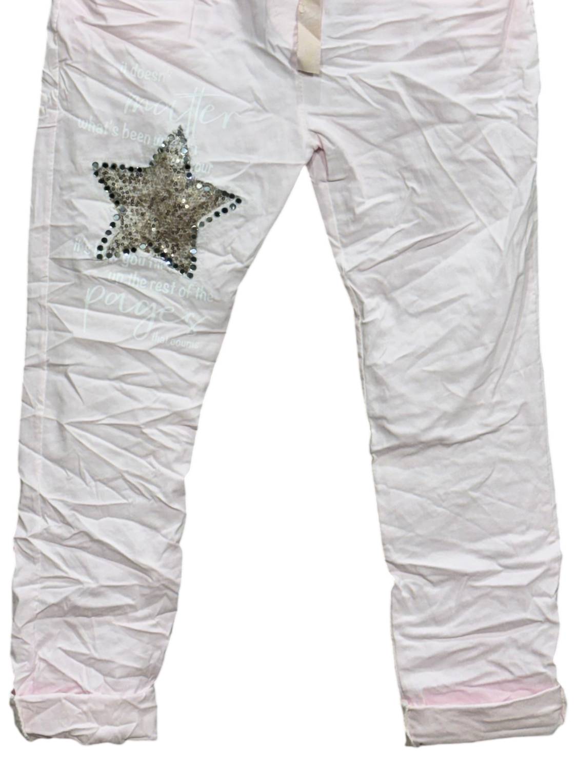Oz - Women's Embellished Crinkle Jogger