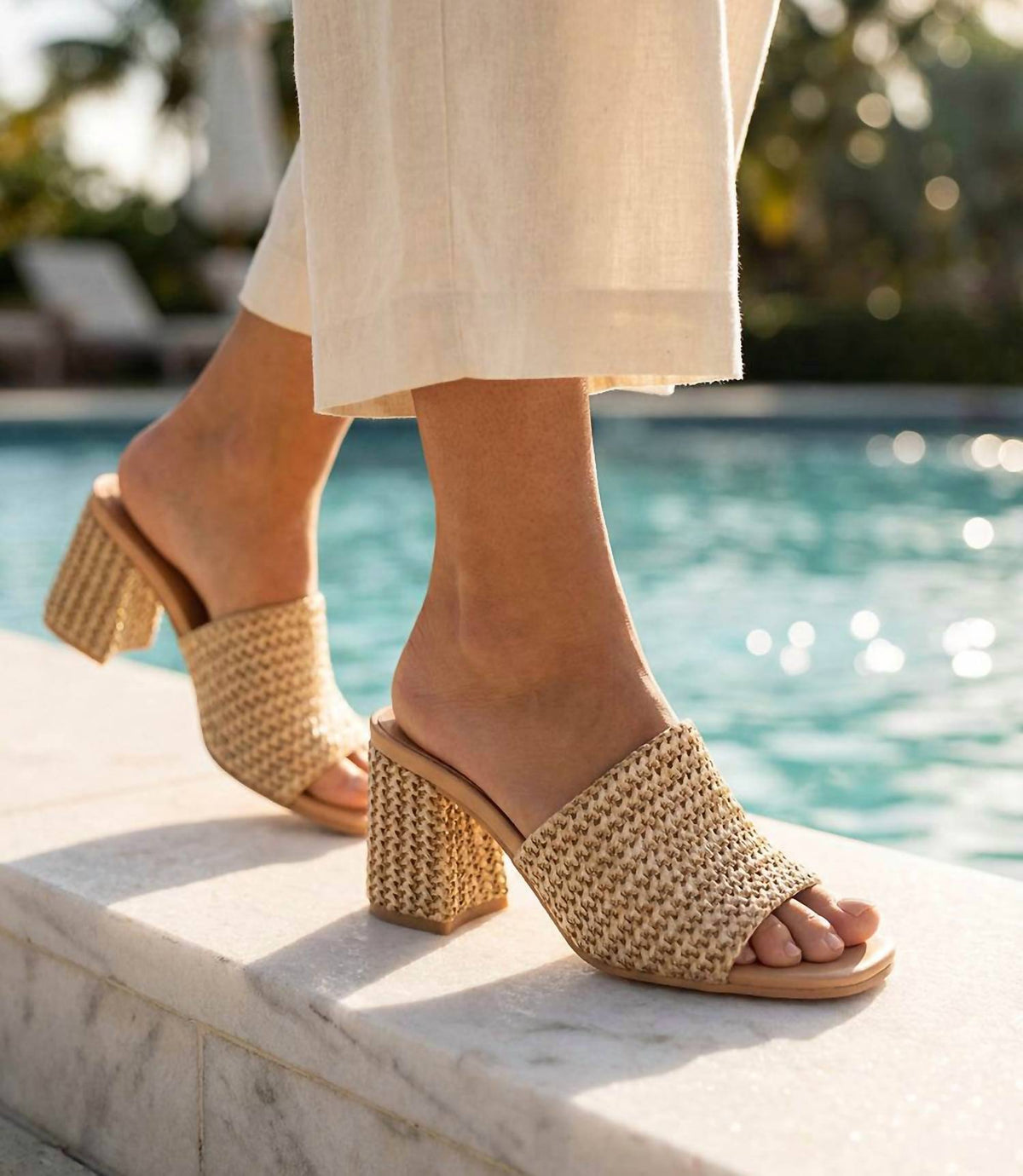 Seychelles - Women's Adapt Raffia Heel Sandals