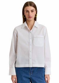 Hinson Wu - Venus Long Sleeve Metallic Bead Shirt