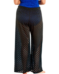 Always For Me - Plus Size Lattice Beach Cover Up Pants