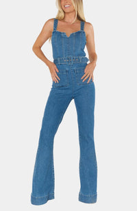 Show Me Your Mumu - Crossroads Smocked Back Jumpsuit