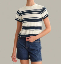 525 America - Nerida Striped Sweater Tee