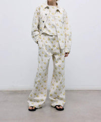The New Society - Cotton Denim Top