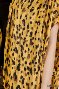 Umgee - Animal Print Cocoon Kimono