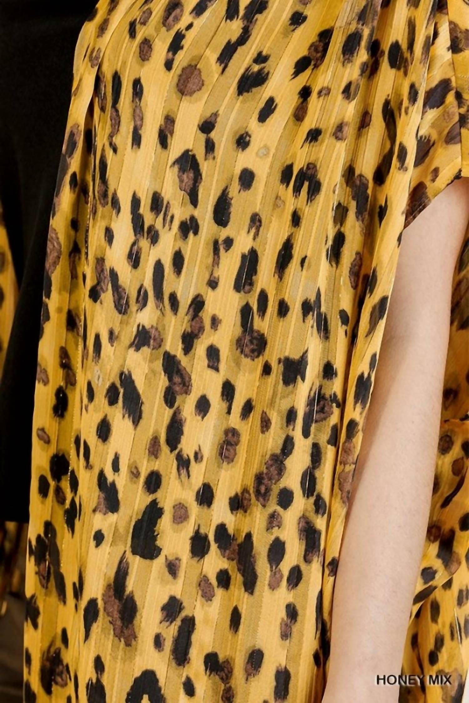 Umgee - Animal Print Cocoon Kimono