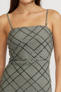 Lucy Paris - Klein Midi Dress