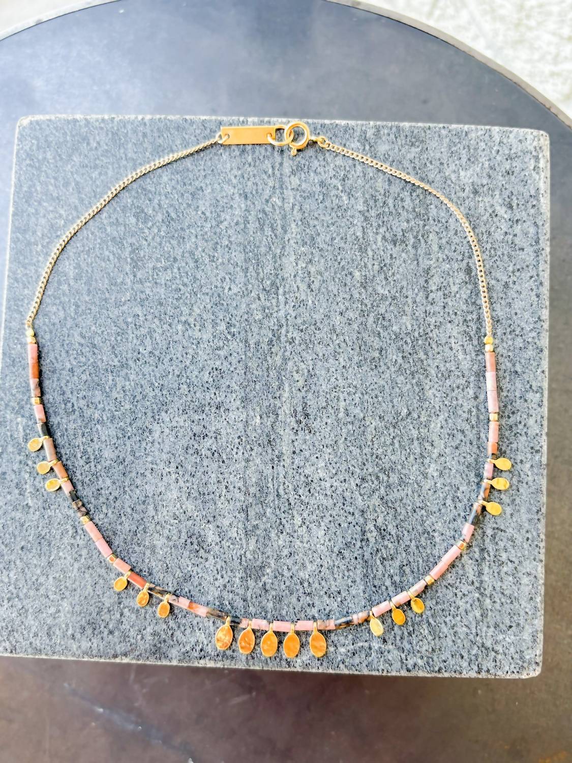 ISABEL MARANT Women's Elyas Short Necklace in rosewood - women's jewelry