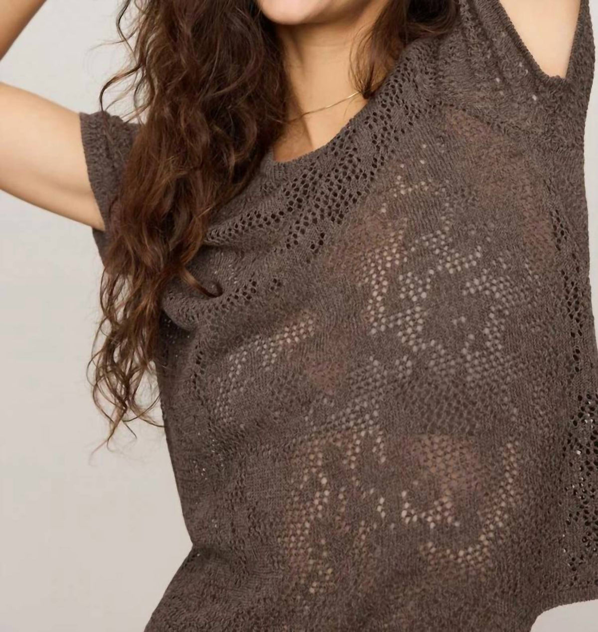 Z Supply - Waverton Crochet Sweater Tee