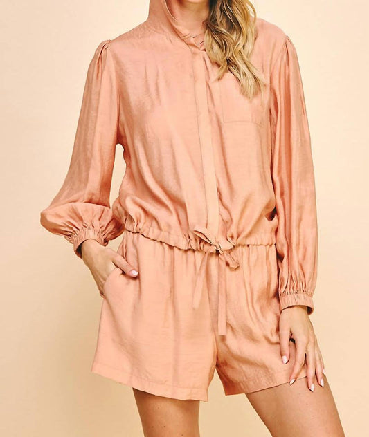 Pinch - Robbie Tie Waist Button Down