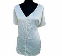 Alfani - Women's V-neck Short Sleeve Blouse