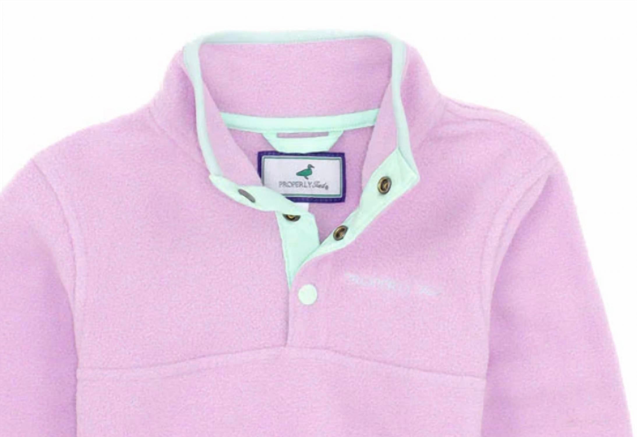 Properly Tied - Girl's Luna Pullover Jacket