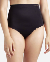 Danskin - 2-Pack Laser Thong Shaping Underwear With Scallop Edge