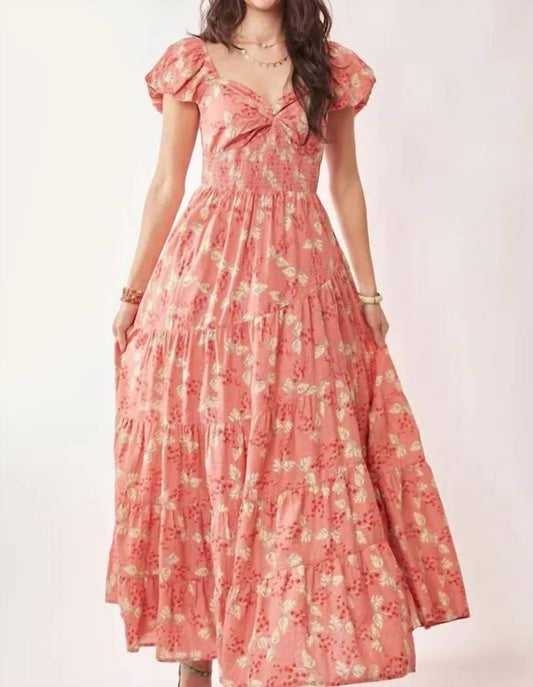 Davi & Dani - Tiered Maxi Dress