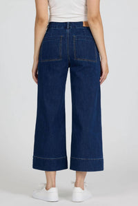 Dear John Denim - Audrey Cropped Wide Leg Jeans