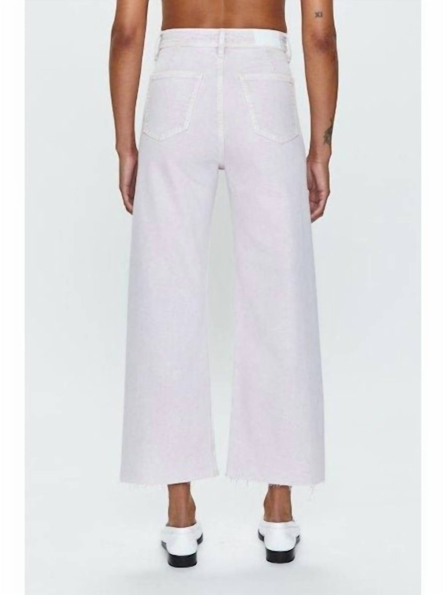 Pistola - Penny High Rise Wide Leg Crop